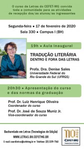 AULA INAUGURAL 2020-1